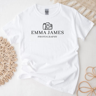 Anpassad fotograf Personlig fotografering Foto T Shirt