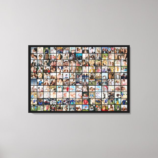 Anpassad fotokollage 150 bilder Grid (Framsida)