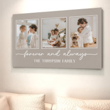 Anpassad fotokollage för familjeminnen