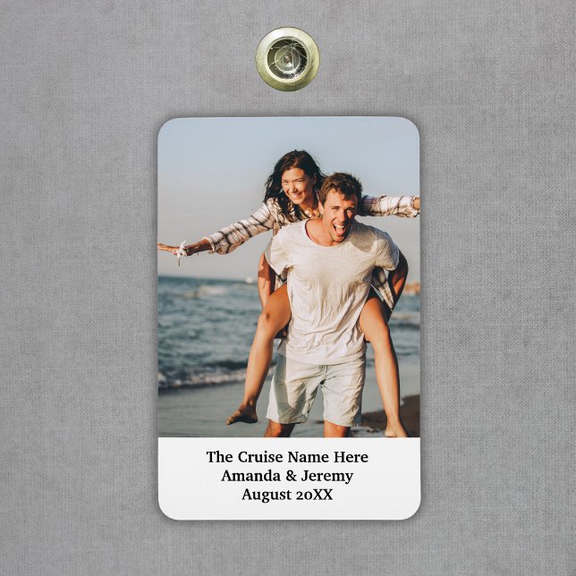Anpassad fotokryssningskabinett dörr magnet (Custom Photo Cruise Cabin Door Magnet
)