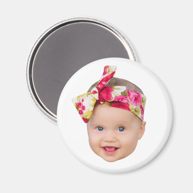 Anpassad fotologotypmagnet magnet (Front/Back)