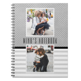 Anpassad fotomall Journal/ Anteckningsbok Med Spiral