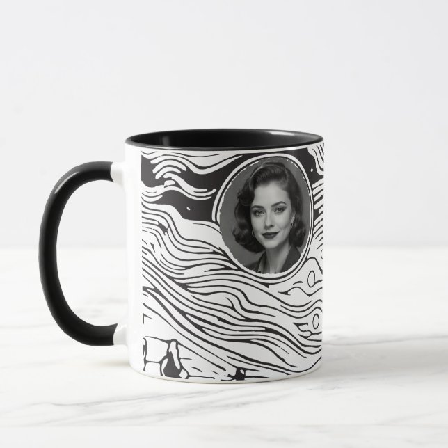 Anpassad fotomugg classic pappa/mamma mugg (Vänster)