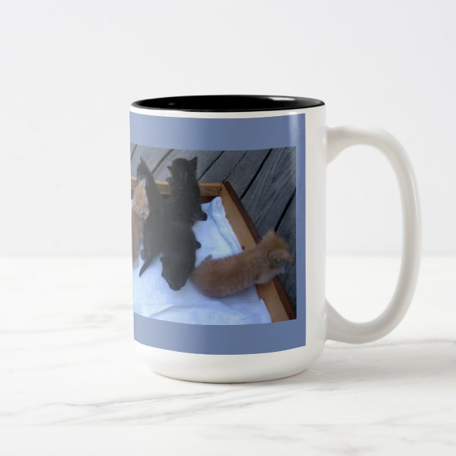 Anpassad fotomugg Två-Tonad mugg (Höger)