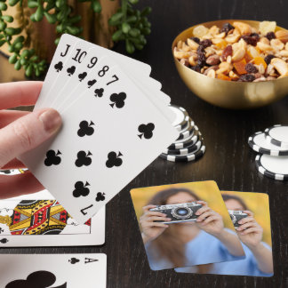 Anpassad fotopersonaliserad bild som presentkortle casinokort