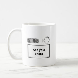 Anpassad fotospelkontrollant Doodle Ram Kaffemugg