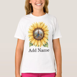 Anpassad fototext med personligt namn  t shirt