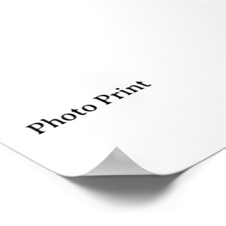 Anpassad fototryck poster