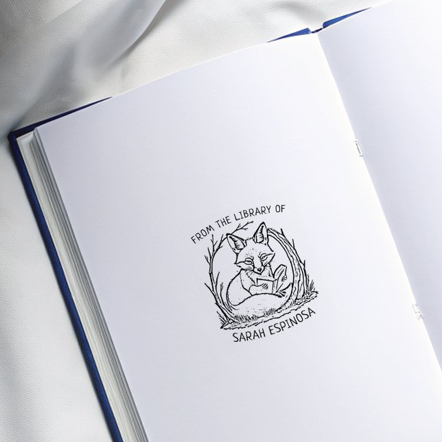 Anpassad Från Fox Biblioteket Stämpel (Skapare uppladdad)