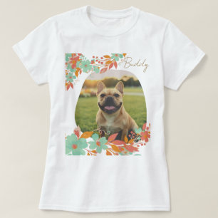 Anpassad fransk bulldog-fotografi Personlig French T Shirt
