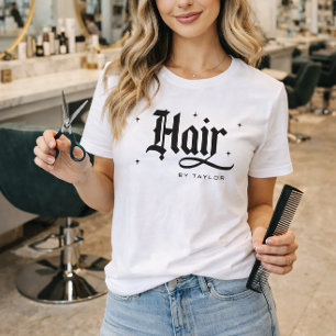 Anpassad frisör för frisörsalong T-shirt