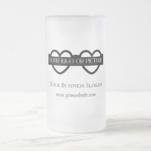 Anpassad Frostad Logotyp Ölmugg Frostat Ölglas