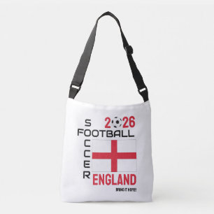 Anpassad FUTBOL ÅR ENGLAND Fotboll Axelväska