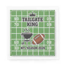Anpassad Game Day Football Tailgate-fest Pappersse