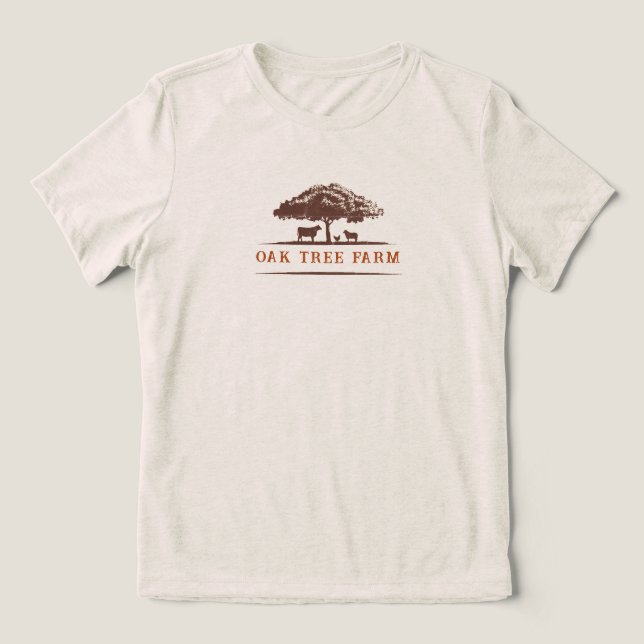Anpassad gårdsprofil t shirt (Design Framsida)