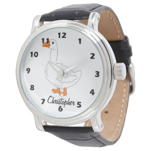 Anpassad Gåsdesign Armbandsur
