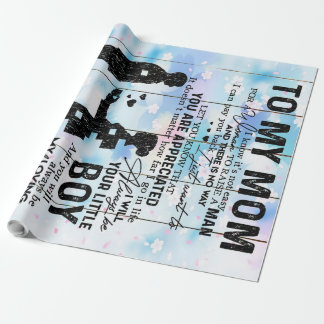 Anpassad gåva för Mamma, aktuella citattecken. Presentpapper
