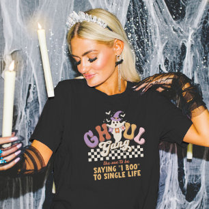 Anpassad Ghoulgäng Halloweenfest Bach-firande Grup T Shirt