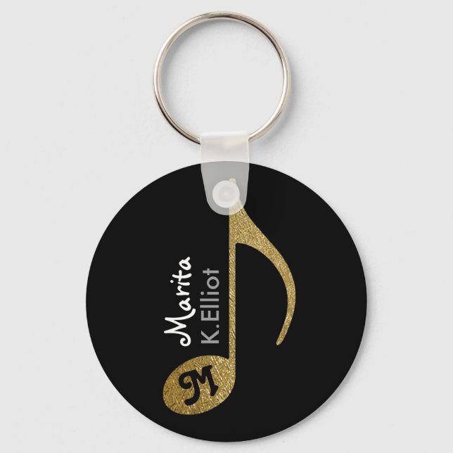 anpassad, gigantisk anteckning nyckelring (Framsida)