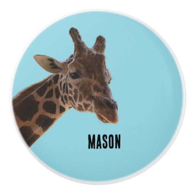 Anpassad, giraffdrags handtag (Framsidan)