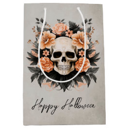 Anpassad Glamourös Blommig Dödskalle Halloween