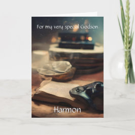 Anpassad Godson Personlig Birthday-Dikt Meddelande