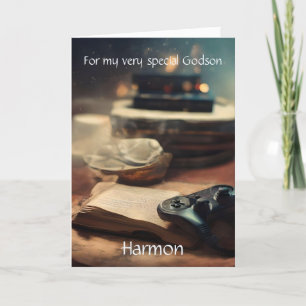 Anpassad Godson Personlig Birthday-Dikt Meddelande