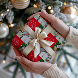 Anpassad golf flera bilder monogram fadersdag presentpapper