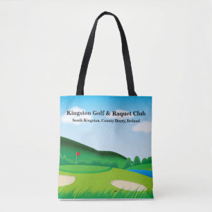 Anpassad Golf Klubb/League Tote Bag Tygkasse