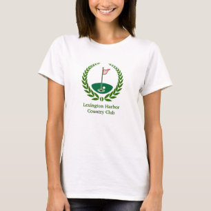 Anpassad Golf/Land Klubb T-Shirt