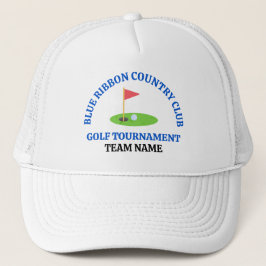 Anpassad golfbana eller country club keps
