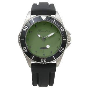 Anpassad golfklocka present för golfare och golf-f armbandsur
