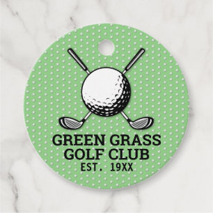 Anpassad golfklubb logodesign gåvor etiketter