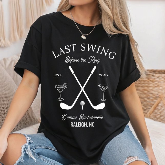 Anpassad golfklubb Sjungkarlajakt GGolfing Girl Sj T Shirt (Skapare uppladdad)