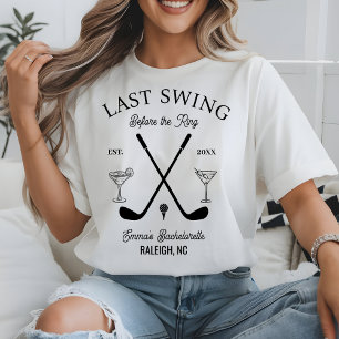 Anpassad golfklubb Spenarbalaj GGolfing Girl Bach T Shirt