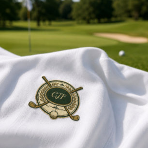 Anpassad golfklubba Crest Monogram T-shirt Perso
