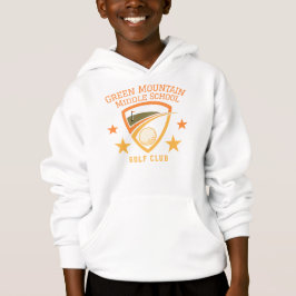 Anpassad golfskola klubbliganamn nummer t shirt