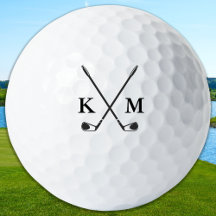 Anpassad Golftavla med Initialer