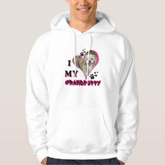 Anpassad Granddog Fotopresent för Mormor Tröja Hoodie