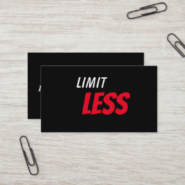 Anpassad gränslös visitkort