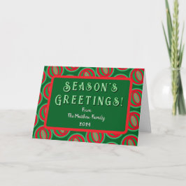 Anpassad gratulationskort med tryck kort