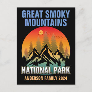 Anpassad Great Smoky Mountains Nationalpark Vykort