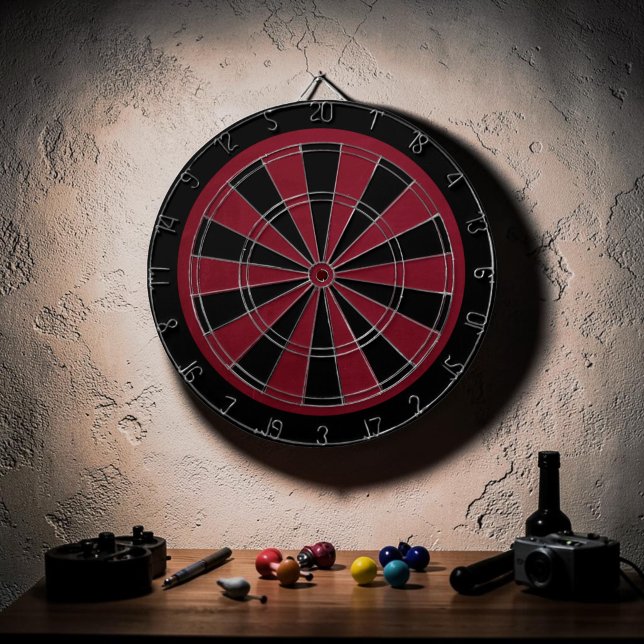 Anpassad Grunge Röd Spel Darttavla (Skapare uppladdad)