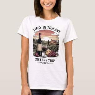 Anpassad Grupp Tuscany Trip Tee – Lägg till fras &