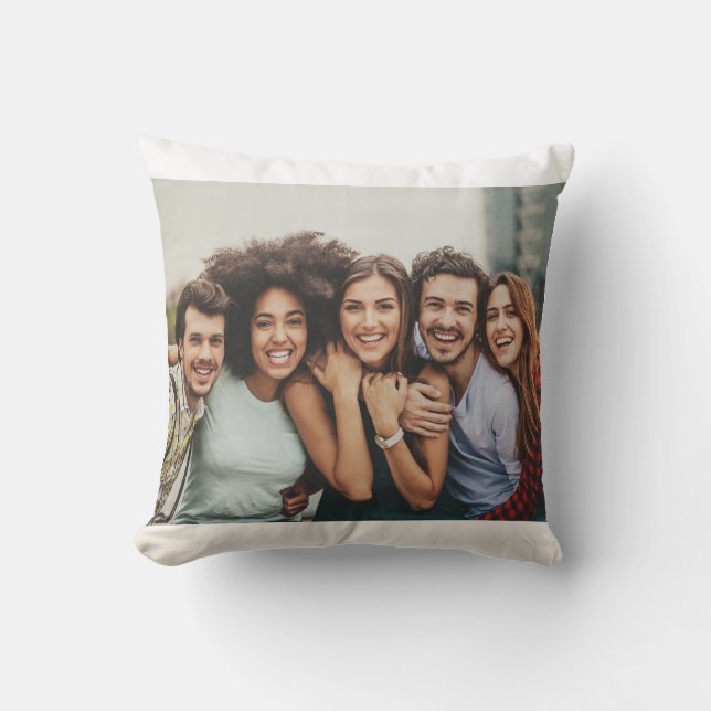 Anpassad Gruppfoto Kudd | Kära Minnen Kudde (Framsida)