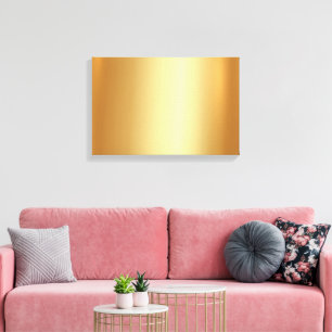 Anpassad guld Bakgrund För Ditt Foto Glamour Canvastryck
