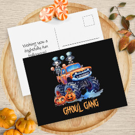 Anpassad Halloween-kort för familj och vänner Helg Vykort