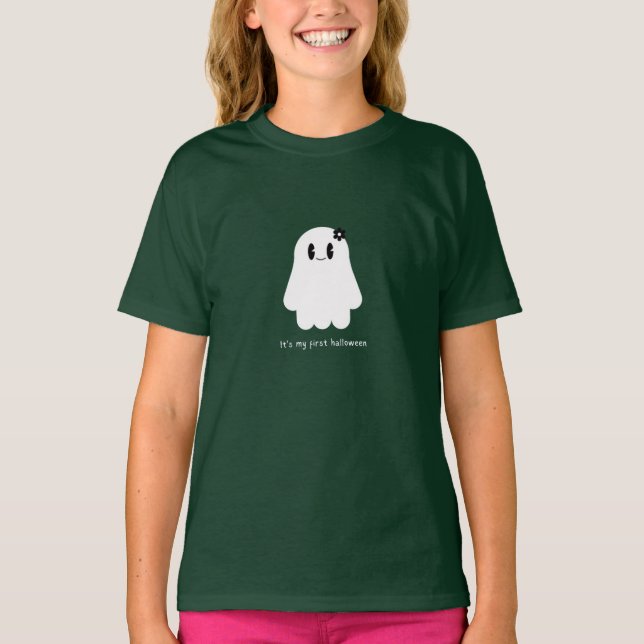 Anpassad Halloween T-Shirt-design! 🕷️ T Shirt (Framsida)