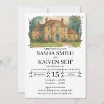 Anpassad handritad lokalillustration Bröllopsinbju