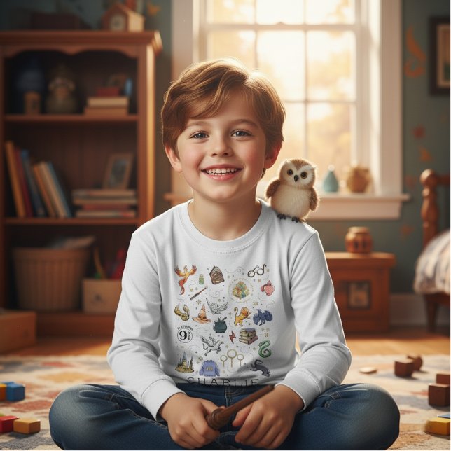 Anpassad | HARRY POTTER™-ikoner T Shirt (Skapare uppladdad)